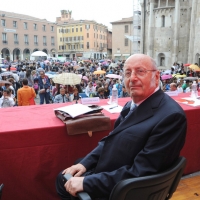 Foto Nicoloro G. 17/09/2010  Modena  Primo dei tre giorni della decima edizione del \" Festivalfilosofia \" che ha per tema la \"fortuna \". nella foto