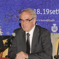 Foto Nicoloro G. 18/09/2010  Modena  Secondo dei tre giorni della decima edizione del " Festivalfilosofia " che ha per tema la "fortuna ". nella foto Jurgen Moltmann
