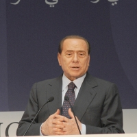 Foto Nicoloro G.  12/07/2010  Milano  Prima giornata del " Forum Economico e Finanziario per il Mediterraneo ". nella foto Silvio Berlusconi