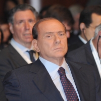 Foto Nicoloro G.  12/07/2010  Milano  Prima giornata del " Forum Economico e Finanziario per il Mediterraneo ". nella foto Silvio Berlusconi
