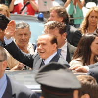 Foto Nicoloro G.  12/07/2010  Milano  Prima giornata del \" Forum Economico e Finanziario per il Mediterraneo \". nella foto Silvio Berlusconi