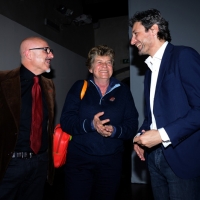 Foto Nicoloro G.  02/05/2014  Rimini     Aperta ufficialmente la tre giorni organizzata dalla CGIL \" Giornate del Lavoro \" tra incontri, concerti, dibattiti, idee. nella foto da sinistra il segretario della CGIL di Rimini Graziano Urbinati, il segretario generale CGIL Susanna Camusso e il sindaco di Rimini Andrea Gnassi.