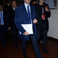 Foto Nicoloro G.  04/05/2014   Rimini     Ultima delle tre " Giornate del Lavoro " organizzate dalla CGIL, tra incontri, concerti, dibattiti, idee. nella foto il ministro Maurizio Lupi che ha partecipato all' incontro sul tema " Unire, integrare, connettere ".