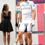 Foto Nicoloro G.   21/05/2019   Ravenna    10° tappa del 102° Giro d' Italia da Ravenna a Modena. nella foto Nans Peters, maglia bianca come miglior giovane del Giro d' Italia.