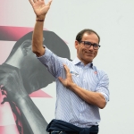 Foto Nicoloro G.   21/05/2019   Ravenna    10° tappa del 102° Giro d' Italia da Ravenna a Modena. nella foto Davide Cassani, commissario tecnico della Nazionale di Ciclismo.
