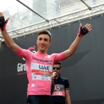Foto Nicoloro G.   21/05/2019   Ravenna    10° tappa del 102° Giro d' Italia da Ravenna a Modena. nella foto la Maglia Rosa Valerio Conti.