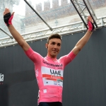 Foto Nicoloro G.   21/05/2019   Ravenna    10° tappa del 102° Giro d' Italia da Ravenna a Modena. nella foto la Maglia Rosa Valerio Conti.