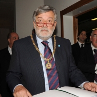 Foto Nicoloro G. 01/04/2011 Rimini Assemblea 2011 del Grande Oriente d’ Italia che riunisce tutte le Logge d’ Italia sul tema dell’ Unità d\'Italia ” Dopo 150 anni per restare insieme”. nella foto Gustavo Raffi