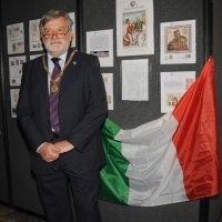 Foto Nicoloro G. 01/04/2011 Rimini Assemblea 2011 del Grande Oriente d’ Italia che riunisce tutte le Logge d’ Italia sul tema dell’ Unità d\'Italia ” Dopo 150 anni per restare insieme”. nella foto Gustavo Raffi