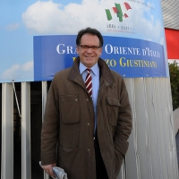 Foto Nicoloro G. 01/04/2011 Rimini Assemblea 2011 del Grande Oriente d’ Italia che riunisce tutte le Logge d’ Italia sul tema dell’ Unità d\'Italia ” Dopo 150 anni per restare insieme”. nella foto Alessandro Cecchi Paone