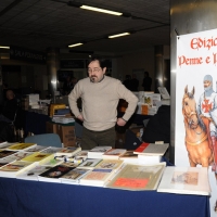 Foto Nicoloro G. 01/04/2011 Rimini Assemblea 2011 del Grande Oriente d’ Italia che riunisce tutte le Logge d’ Italia sul tema dell’ Unità d'Italia ” Dopo 150 anni per restare insieme”. nella foto Uno stand e visitatori