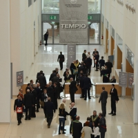 Foto Nicoloro G. 05/04/2013 Rimini Edizione 2013 dell’ assise del Grande Oriente d’ Italia che ha come tema ” Liberi di costruire. Responsabilità, partecipazione e rinnovamento “. nella foto L'ingresso al Tempio