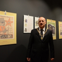 Foto Nicoloro G.  10/04/2015  Rimini    Assise annuale del Grande Oriente d\' Italia, la più importante istituzione massonica italiana, dal titolo \" Il coraggio delle idee, la costanza delle azioni \". nella foto il Gran Maestro Stefano Bisi.