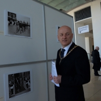 Foto Nicoloro G.  10/04/2015  Rimini    Assise annuale del Grande Oriente d\' Italia, la più importante istituzione massonica italiana, dal titolo \" Il coraggio delle idee, la costanza delle azioni \". nella foto il Gran Maestro Stefano Bisi.