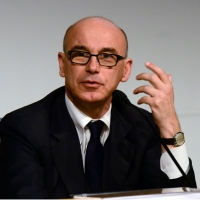 Foto Nicoloro G.  10/04/2015  Rimini    Assise annuale del Grande Oriente d\' Italia, la più importante istituzione massonica italiana, dal titolo \" Il coraggio delle idee, la costanza delle azioni \". nella foto l\' europarlamentare del PD Renato Soru che ha partecipato ad un dibattito.