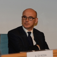 Foto Nicoloro G.  10/04/2015  Rimini    Assise annuale del Grande Oriente d' Italia, la più importante istituzione massonica italiana, dal titolo " Il coraggio delle idee, la costanza delle azioni ". nella foto l' europarlamentare del PD Renato Soru che ha partecipato ad un dibattito.