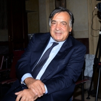 Foto Nicoloro G. 23/09/2013 Milano Incontro ” I Comuni d’ Italia per l’ Expo ” con la partecipazione del presidente della Camera Laura Boldrini. nella foto Leoluca Orlando   