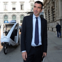 Foto Nicoloro G. 23/09/2013 Milano Incontro ” I Comuni d’ Italia per l’ Expo ” con la partecipazione del presidente della Camera Laura Boldrini. nella foto Maurizio Martina  