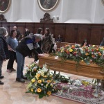 Foto Nicoloro G.   29/03/2023   Bagnacavallo   (RA)   Si sono svolti oggi i funerali dell' attore Ivano Marescotti. nella foto la camera ardente.