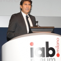 Foto Nicoloro G. 12/10/2011 Milano Nona edizione dello " IAB Forum " che quest' anno ruota intorno al concept " The New Normal ", due aggettivi antitetici per significare da un lato la raggiunta maturita' di Internet e dall' altro l' importanza dell' innovazione. nella foto Salvatore Ippolito