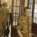 Foto Nicoloro G.   12/07/2023   Ravenna   Il commissario al post-alluvione generale Francesco Paolo Figliuolo a Ravenna incontra i sindaci dei comuni alluvionati. nella foto il commissario generale Francesco Paolo Figliuolo.