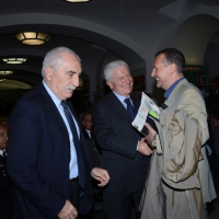 Foto Nicoloro G. 29/05/2013 Milano Presentazione del libro " Il sangue non sbaglia ". L' autore è il defunto Capo della Polizia Antonio Manganelli. nella foto Armando Spataro – Achille Serra – Piero Colaprico