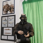 Foto Nicoloro G.   27/06/2023   Marina di Ravenna ( RA )   Il Museo Nazionale delle Attivita' Subacquee fondato nel 1998 e' l' unico in Italia e fa parte dell' associazione internazionale HDS ( Historical Diving Society ). nella foto un modello di sub in esposizione.