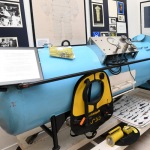 Foto Nicoloro G.   27/06/2023   Marina di Ravenna ( RA )   Il Museo Nazionale delle Attivita' Subacquee fondato nel 1998 e' l' unico in Italia e fa parte dell' associazione internazionale HDS ( Historical Diving Society ). nella foto una camera ipebarica.
