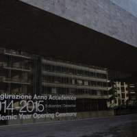 Foto Nicoloro G. 09/12/2014 Milano Inaugurazione dell' Anno Accademico 2014-2015 dell' Università Bocconi. nella foto l' Università Bocconi.