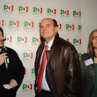Foto Nicoloro G. 19/01/2013 Milano Inaugurazione della nuova sede del Circolo PD Romana-Calvairate alla presenza del segretario generale del PD Pierluigi Bersani. nella foto Pierluigi Bersani