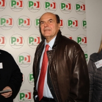 Foto Nicoloro G. 19/01/2013 Milano Inaugurazione della nuova sede del Circolo PD Romana-Calvairate alla presenza del segretario generale del PD Pierluigi Bersani. nella foto Pierluigi Bersani
