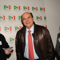Foto Nicoloro G. 19/01/2013 Milano Inaugurazione della nuova sede del Circolo PD Romana-Calvairate alla presenza del segretario generale del PD Pierluigi Bersani. nella foto Pierluigi Bersani
