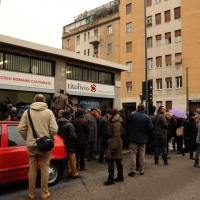 Foto Nicoloro G. 19/01/2013 Milano Inaugurazione della nuova sede del Circolo PD Romana-Calvairate alla presenza del segretario generale del PD Pierluigi Bersani. nella foto Nuova sede Circolo PD Romana-Calvairate 