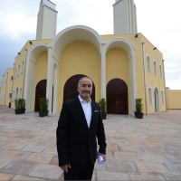 Foto Nicoloro G. 04/10/2013 Ravenna Inaugurazione della seconda più grande Moschea d’ Italia dopo quella di Roma. nella foto Ahmed Basel Abdelkader  