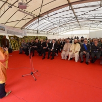 Foto Nicoloro G. 04/10/2013 Ravenna Inaugurazione della seconda più grande Moschea d’ Italia dopo quella di Roma. nella foto Barbara Aicha Alterio  