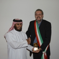 Foto Nicoloro G. 04/10/2013 Ravenna Inaugurazione della seconda più grande Moschea d’ Italia dopo quella di Roma. nella foto Mohamed Ali Ghamedi – Fabrizio Matteucci