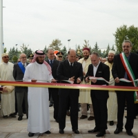 Il taglio del nastro - Mohamed Ali Ghamedi – Bruno Corda – Ahmed Basel Abdelkader – Fabrizio Matteucci 
