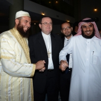 Foto Nicoloro G. 04/10/2013 Ravenna Inaugurazione della seconda più grande Moschea d’ Italia dopo quella di Roma. nella foto Ashraf Gareeb – Lorenzo Ghizzoni – Izzeddi El Zeer – Mohamed Ali Ghamedi  