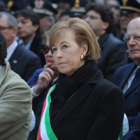 Foto Nicoloro G. 21/03/2011 Milano Inaugurazione alla presenza del Capo dello Stato della nuova sede della Regione Lombardia. nella foto Letizia Moratti, Sindaco di Milano