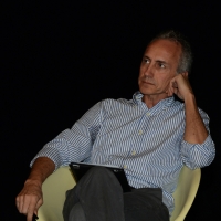 Foto Nicoloro G.   20/10/2014   Milano    Incontro e dibattito dal titolo " Partiti per la Tangente " per affrontare il tema sempre attuale della corruzione nelle istituzioni e nel mondo imprenditoriale. nella foto Marco Travaglio, giornalista e vicedirettore de Il Fatto Quotidiano.