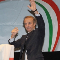 Foto Nicoloro G. " Citazione obbligatoria " Milano 25/10/2010 Il presidente della Camera e' al Teatro Derby a Milano, nelle nuove vesti di leader di Futuro e Liberta’, per un incontro pubblico con simpatizzanti, militanti dei circoli di Generazione Italia e amministratori locali fuoriusciti dal Pdl. nella foto Andrea Ronchi