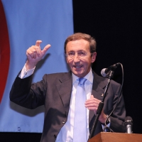 Foto Nicoloro G. \" Citazione obbligatoria \" Milano 25/10/2010 Il presidente della Camera e\' al Teatro Derby a Milano, nelle nuove vesti di leader di Futuro e Liberta’, per un incontro pubblico con simpatizzanti, militanti dei circoli di Generazione Italia e amministratori locali fuoriusciti dal Pdl. nella foto Gianfranco Fini