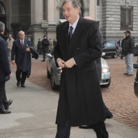 Foto Nicoloro G. 19/01/2011 Milano Il sindaco di Milano Letizia Moratti incontra in Comune il presidente della Repubblica di Slovenia Danilo Turk. nella foto Danilo Turk