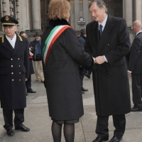 Foto Nicoloro G. 19/01/2011 Milano Il sindaco di Milano Letizia Moratti incontra in Comune il presidente della Repubblica di Slovenia Danilo Turk. nella foto Letizia Moratti – Danilo Turk