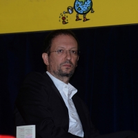 Foto Nicoloro G.  03/10/2014  Ferrara  Ottava edizione del festival \" Internazionale \". nella foto Giovanni De Mauro, direttore di Internazionale.