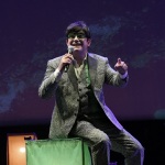 Foto Nicoloro G.   Cervia (RA)   22° edizione de La Milanesiana che per il secondo anno sbarca in Emilia-Romagna e fa tappa a Cervia. nella foto il cantante Elio.