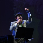 Foto Nicoloro G.   Cervia (RA)   22° edizione de La Milanesiana che per il secondo anno sbarca in Emilia-Romagna e fa tappa a Cervia. nella foto il cantante Elio.