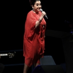 Foto Nicoloro G.  02/08/2021   Gatteo a Mare (RA)   22° edizione de La Milanesiana che per il secondo anno consecutivo sbarca in Emilia-Romagna e fa tappa a Gatteo a Mare. nella foto la cantante Roberta Cappelletti.