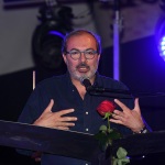 Foto Nicoloro G.   05/08/2020   Forlimpopoli ( FC )   La Milanesiana si sposta a Forlimpopoli per celebrare Pellegrino Artusi a 200 anni dalla sua nascita. nella foto lo scrittore Fabio Francione.