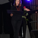 Foto Nicoloro G.   05/08/2020   Forlimpopoli ( FC )   La Milanesiana si sposta a Forlimpopoli per celebrare Pellegrino Artusi a 200 anni dalla sua nascita. nella foto la scrittrice Camilla Baresani.